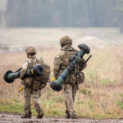 British,Army,Soldiers,Completing,An,8,Mile,Combat,Fitness,Test