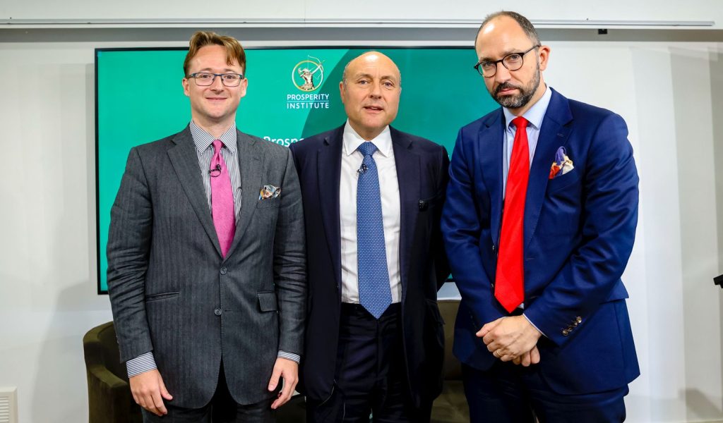 Prosperity Institute Hosts Shadow Business and Trade Secretary – Andrew Griffith MP