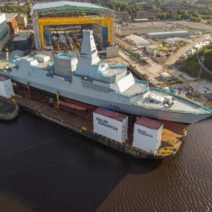 Glasgow,,Scotland,27.08.2024,British,Warship,Hms,Cardiff,Type,26,Destroyer