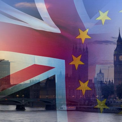 Brexit,Concept,Image,Of,London,Image,And,Uk,And,Eu