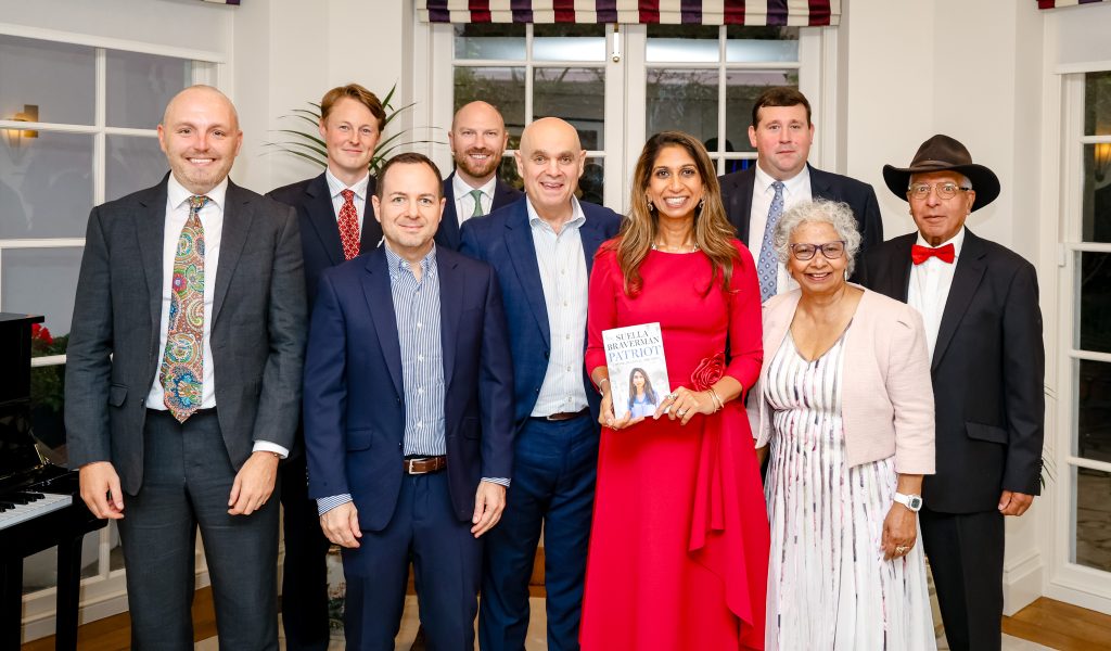 Book Launch. Patriot: Empire, Betrayal and Hope, by Rt Hon Suella Braverman MP